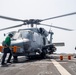 USS Higbee Conducts Flight Operations