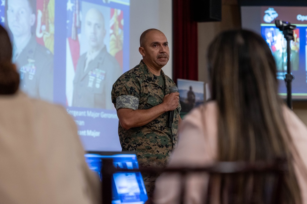 11th MEU hosts town hall for Marines and families