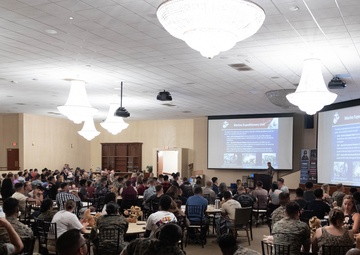 11th MEU hosts town hall for Marines and families