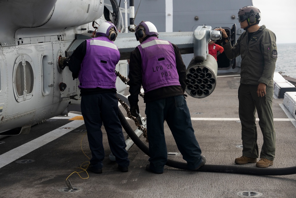 Aircraft Maintenance Aboard USS Somerset