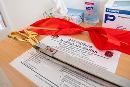 501st Combat Support Wing opens medical aid station at RAF Fairford