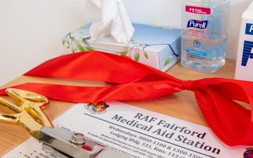 501st Combat Support Wing opens medical aid station at RAF Fairford