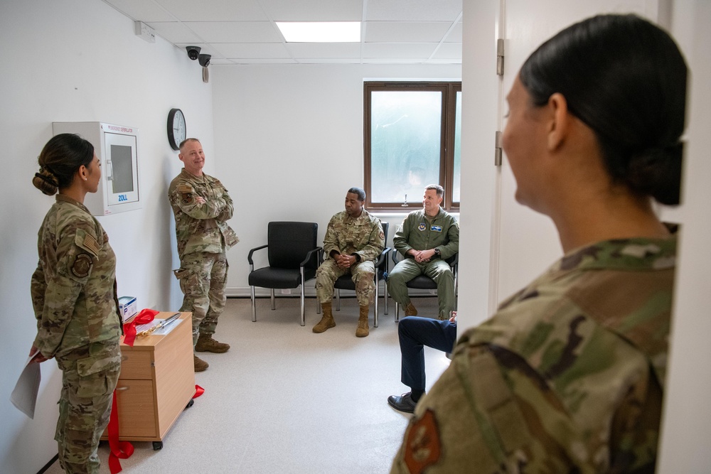 501st Combat Support Wing opens medical aid station at RAF Fairford