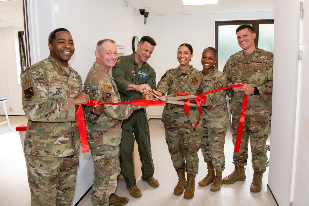 501st Combat Support Wing opens medical aid station at RAF Fairford