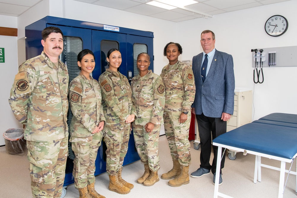 501st Combat Support Wing opens medical aid station at RAF Fairford
