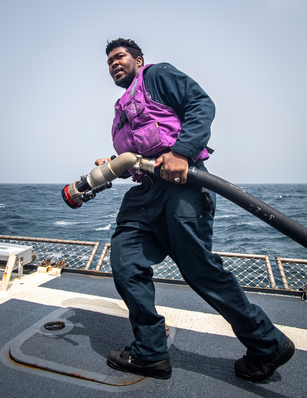 USS Higbee Conducts Flight Operations