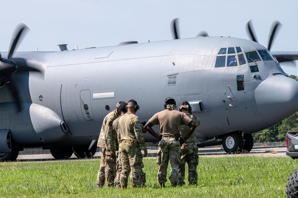 21st CABS executes loading operations on C-130J