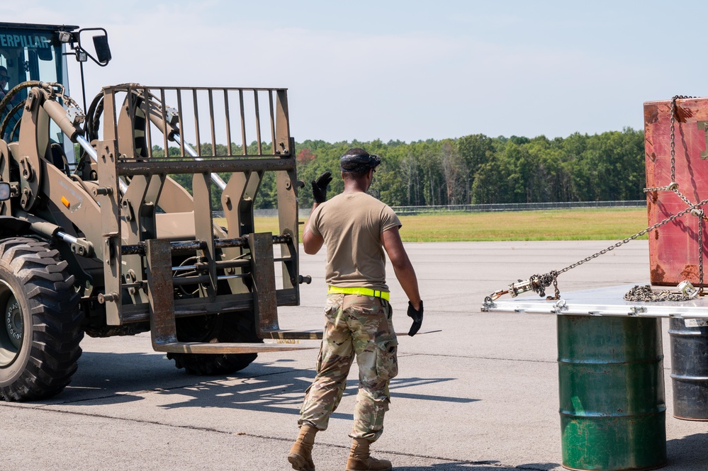 21st CABS executes loading operations on C-130J