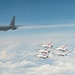 Thunderbirds receive inflight fuel enroute to Dayton