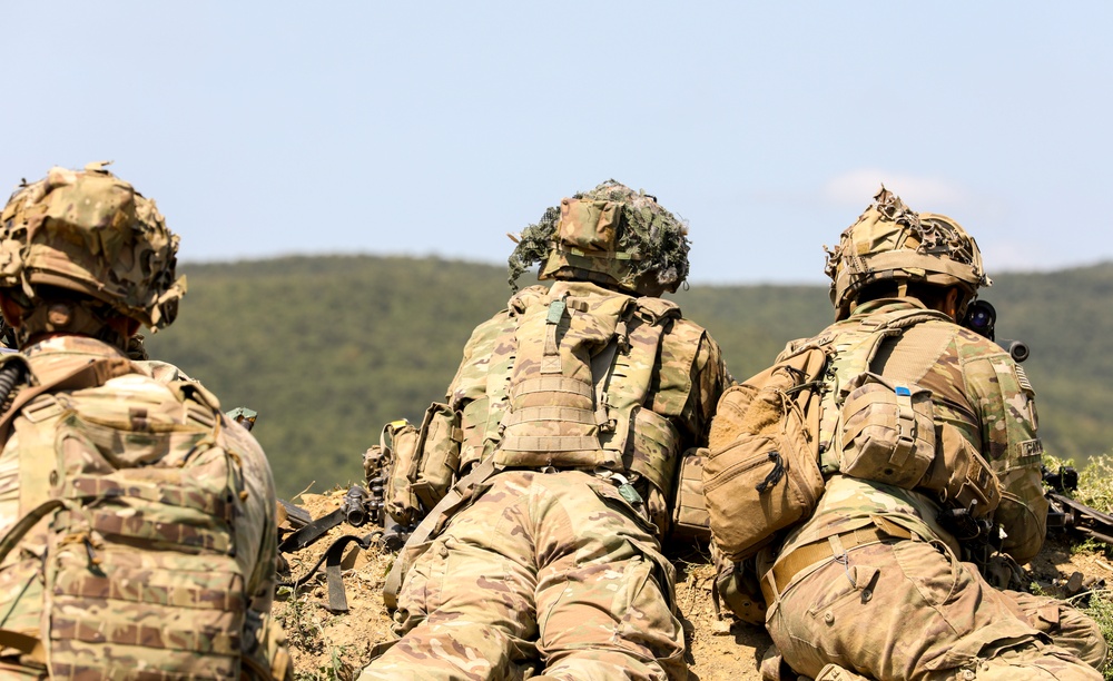 2nd Battalion, 502nd Infantry Regiment Conducts Live Fire Exercise in Bulgaria