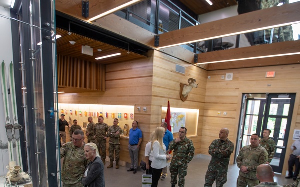 Delegation from the Republic of North Macedonia visit Vermont National Guard
