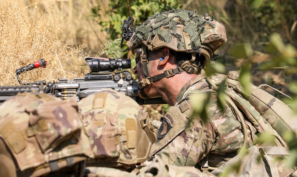 2nd Battalion, 502nd Infantry Regiment Conducts Live Fire Exercise in Bulgaria