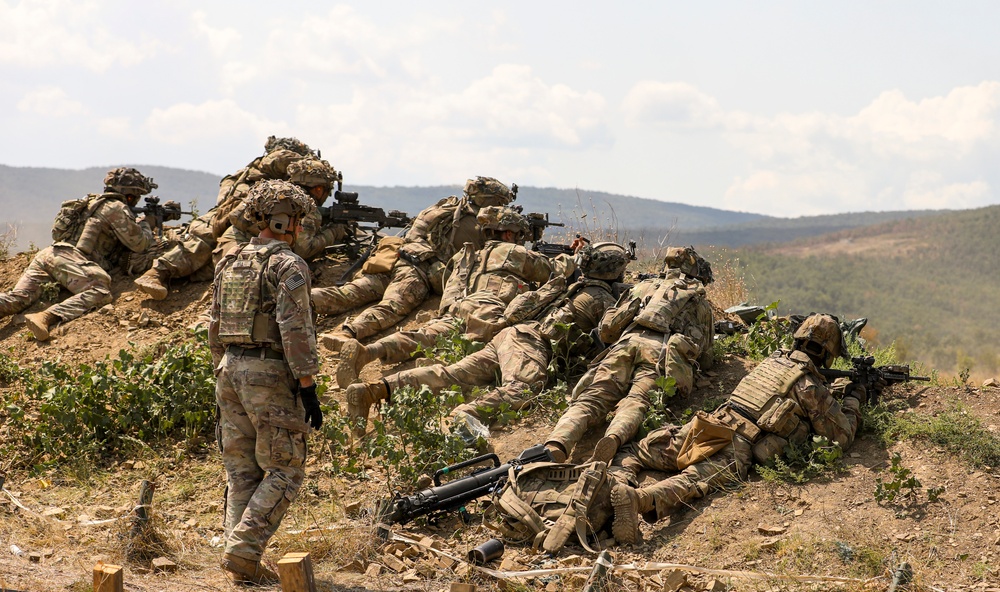 2nd Battalion, 502nd Infantry Regiment Conducts Live Fire Exercise in Bulgaria