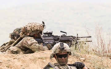 2nd Battalion, 502nd Infantry Regiment Conducts Live Fire Exercise in Bulgaria