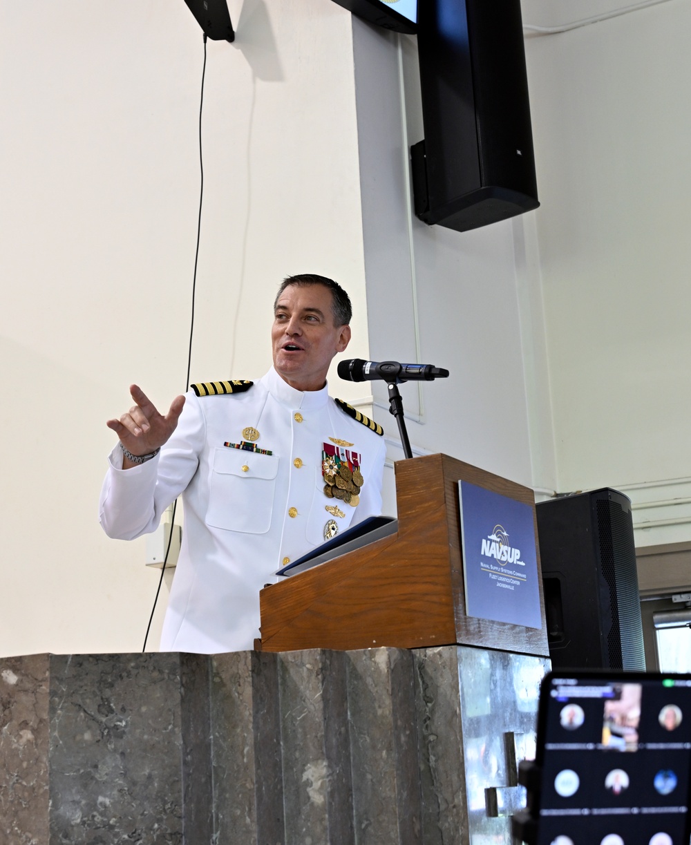 NAVSUP FLC Jacksonville 2025 Change of Command Ceremony