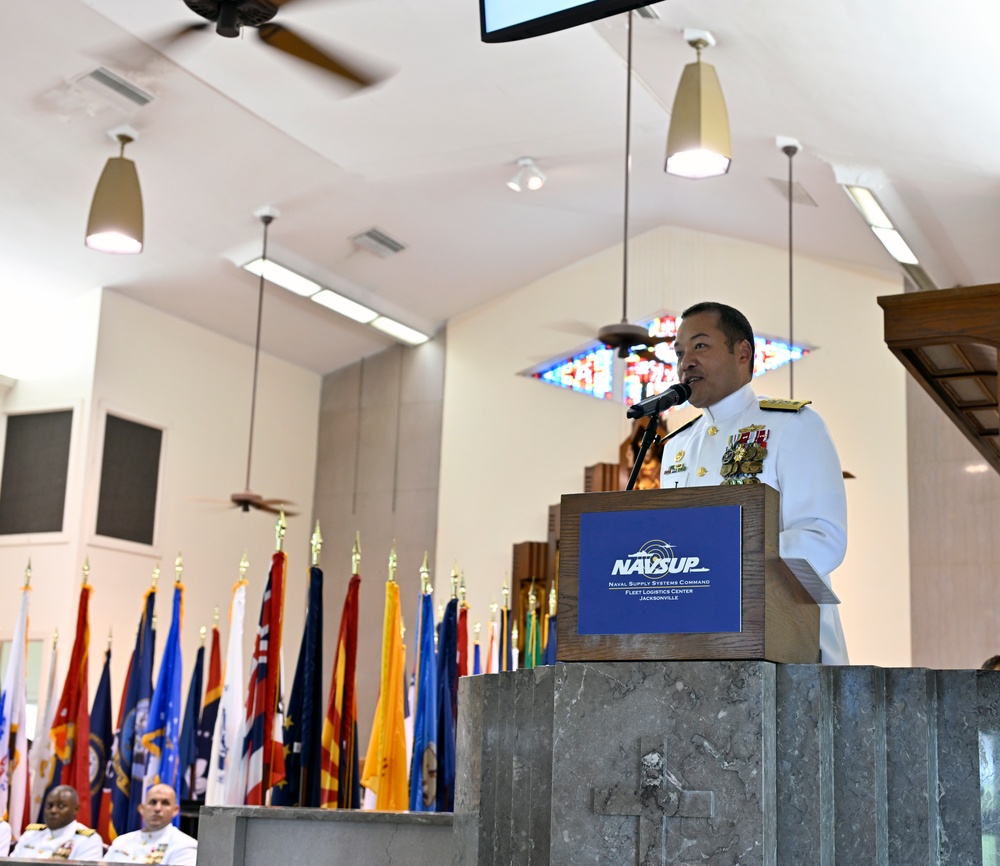 NAVSUP FLC Jacksonville 2025 Change of Command Ceremony
