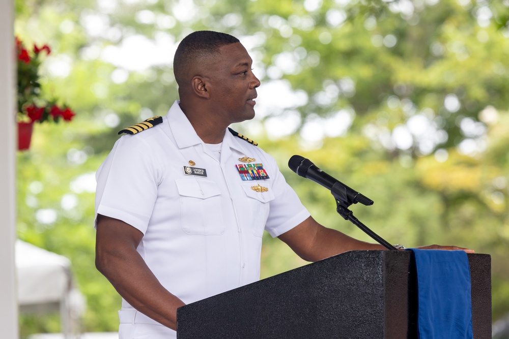 Rear Admiral Kavon Hakimzadeh Assumes Command of Norfolk Naval Shipyard
