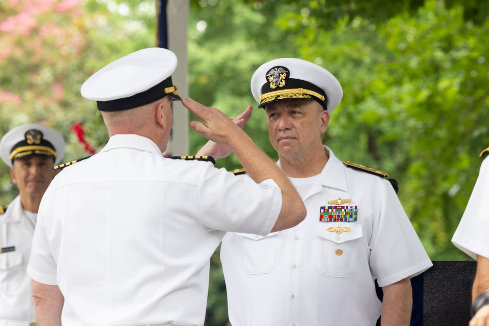 Rear Admiral Kavon Hakimzadeh Assumes Command of Norfolk Naval Shipyard