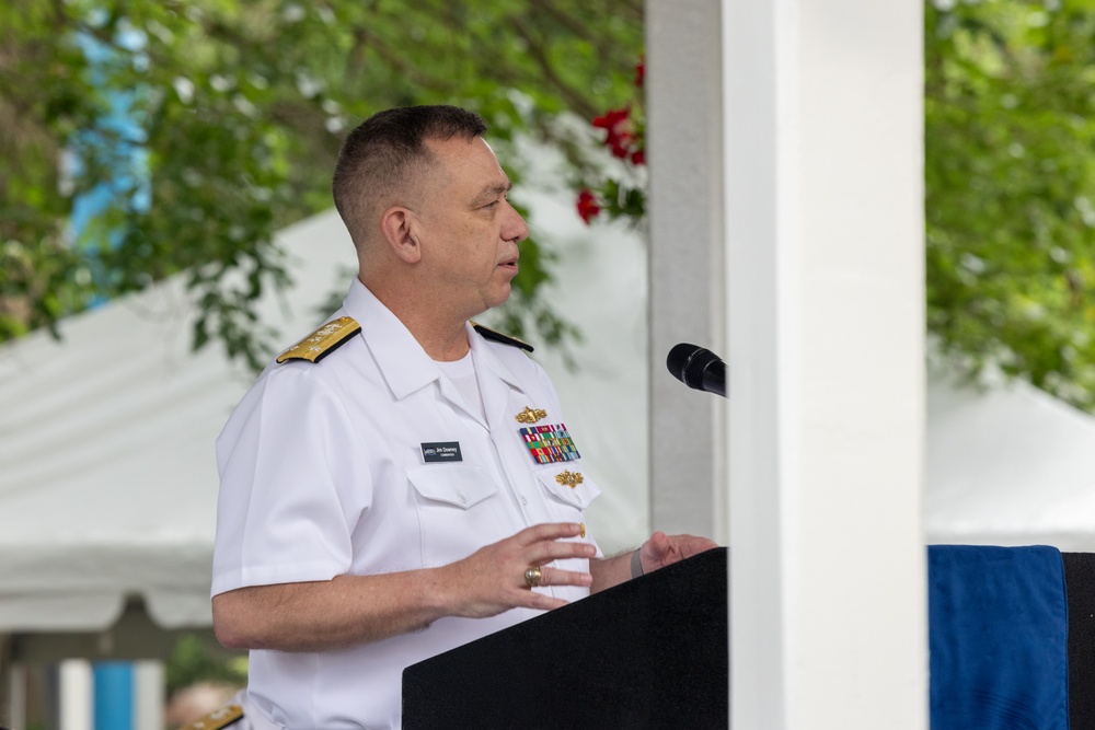Rear Admiral Kavon Hakimzadeh Assumes Command of Norfolk Naval Shipyard