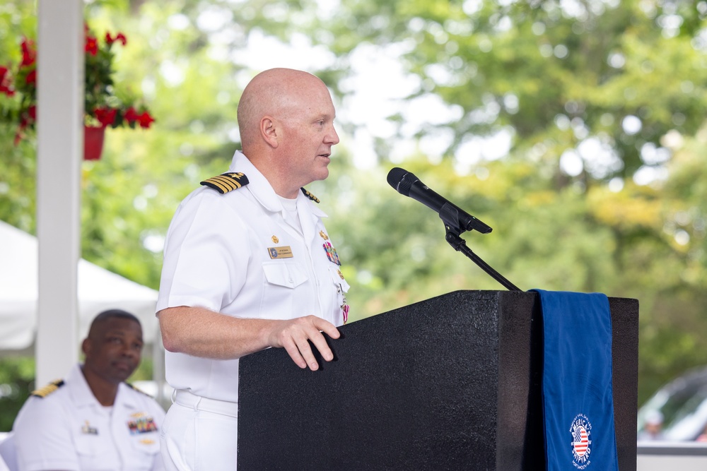 Rear Admiral Kavon Hakimzadeh Assumes Command of Norfolk Naval Shipyard