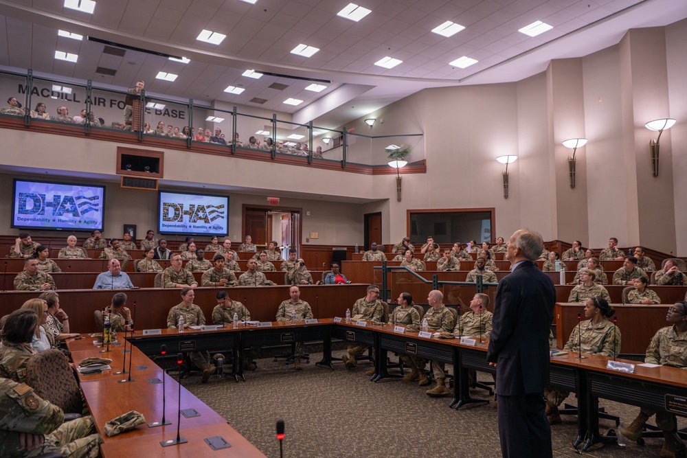 DHA Director visits MacDill