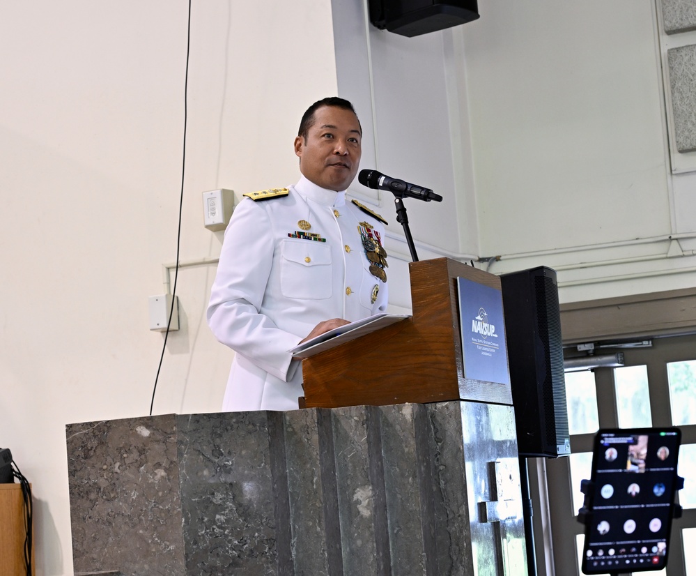 NAVSUP FLC Jacksonville 2025 Change of Command Ceremony