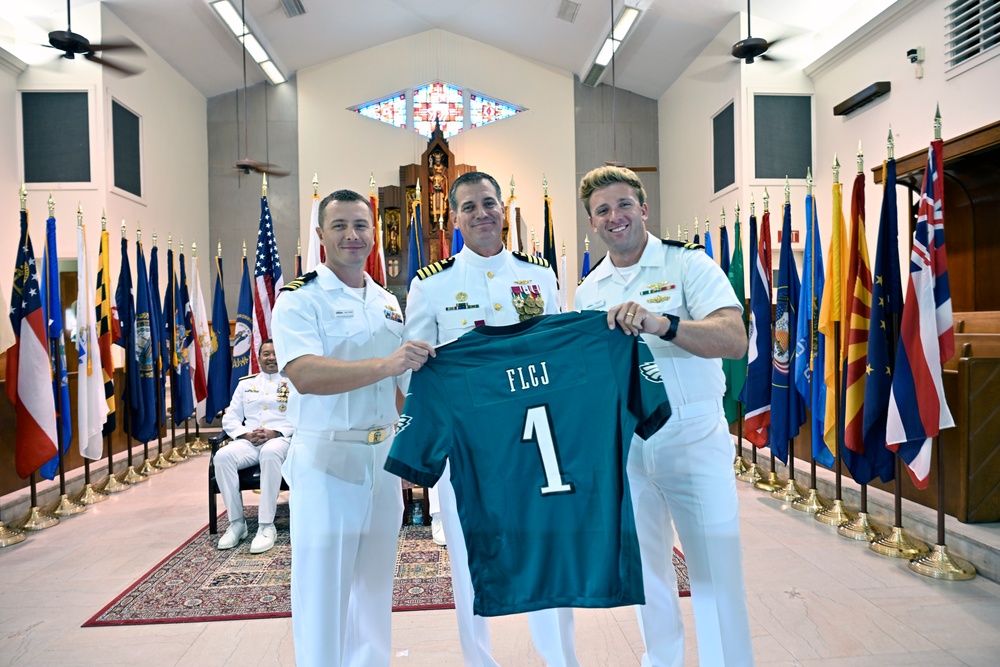 NAVSUP FLC Jacksonville 2025 Change of Command Ceremony