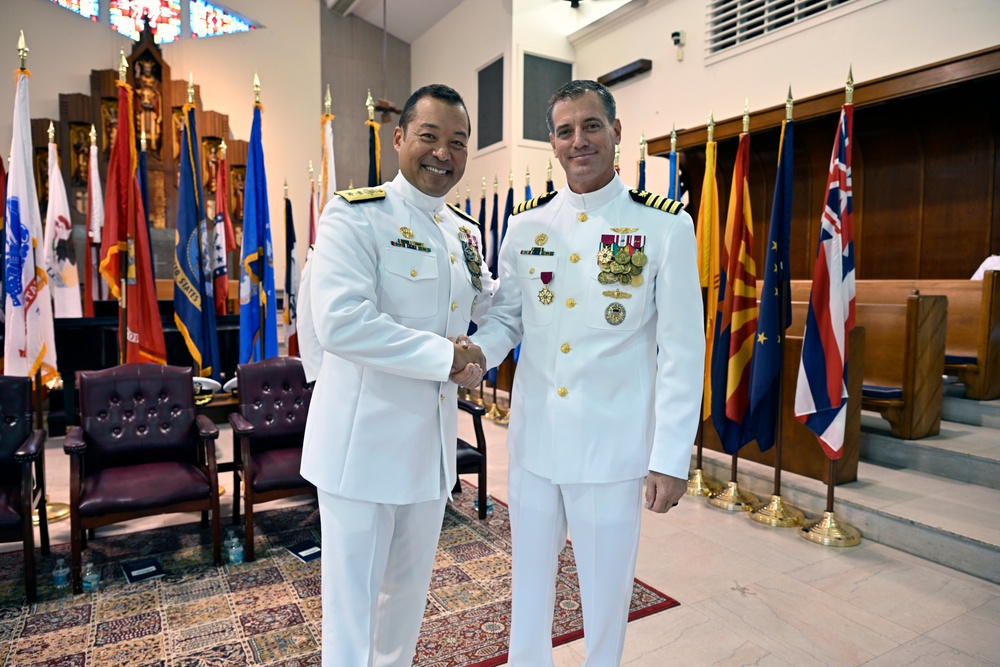 NAVSUP FLC Jacksonville 2025 Change of Command Ceremony