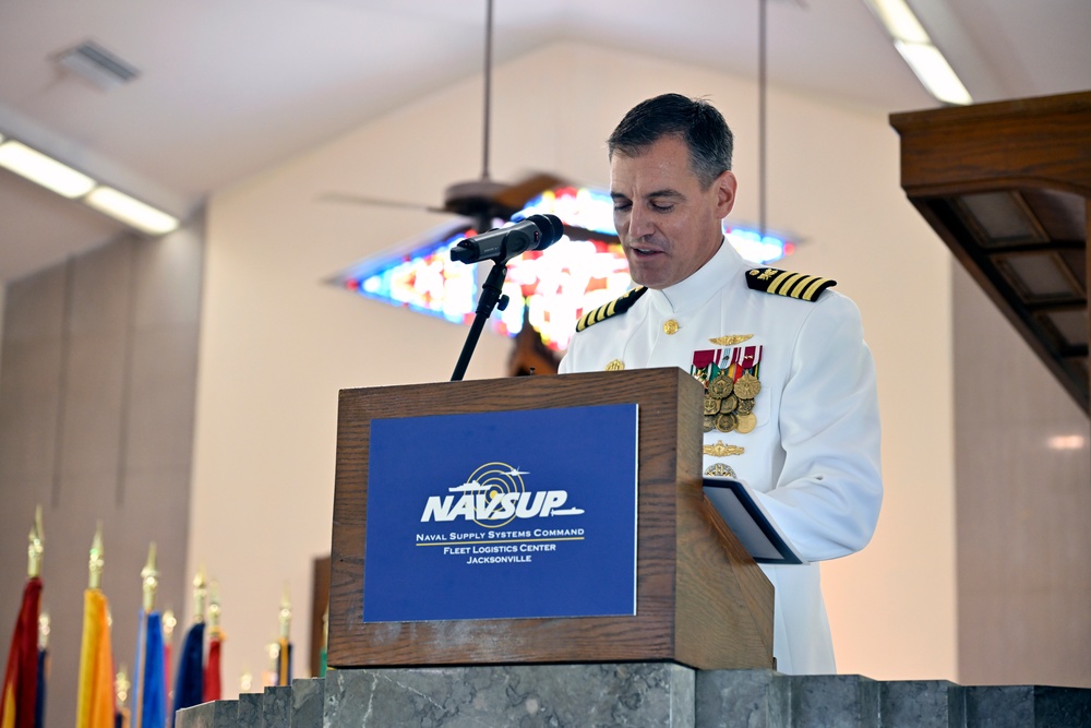 NAVSUP FLC Jacksonville 2025 Change of Command Ceremony