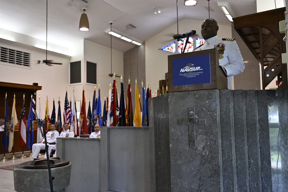 NAVSUP FLC Jacksonville 2025 Change of Command Ceremony