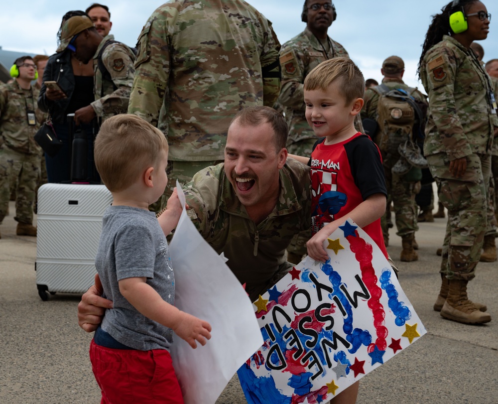 JB MDL Airmen return from overseas deployment
