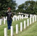 Full Military Funeral Honors with Escort are Conducted for U.S. Army Lt. Gen. Patrick Hughes in Section 34