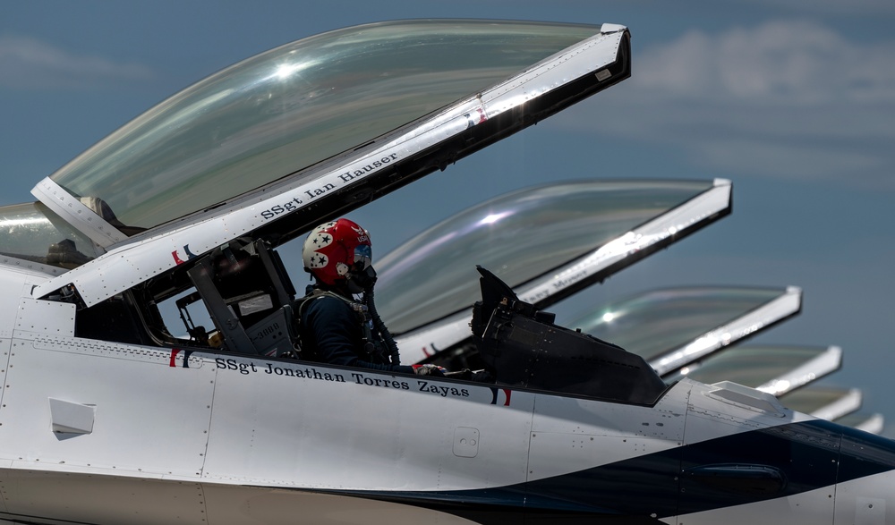 Thunderbirds prepare to take flight