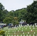 Full Military Funeral Honors with Escort are Conducted for U.S. Army Lt. Gen. Patrick Hughes in Section 34
