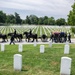 Full Military Funeral Honors with Escort are Conducted for U.S. Army Lt. Gen. Patrick Hughes in Section 34