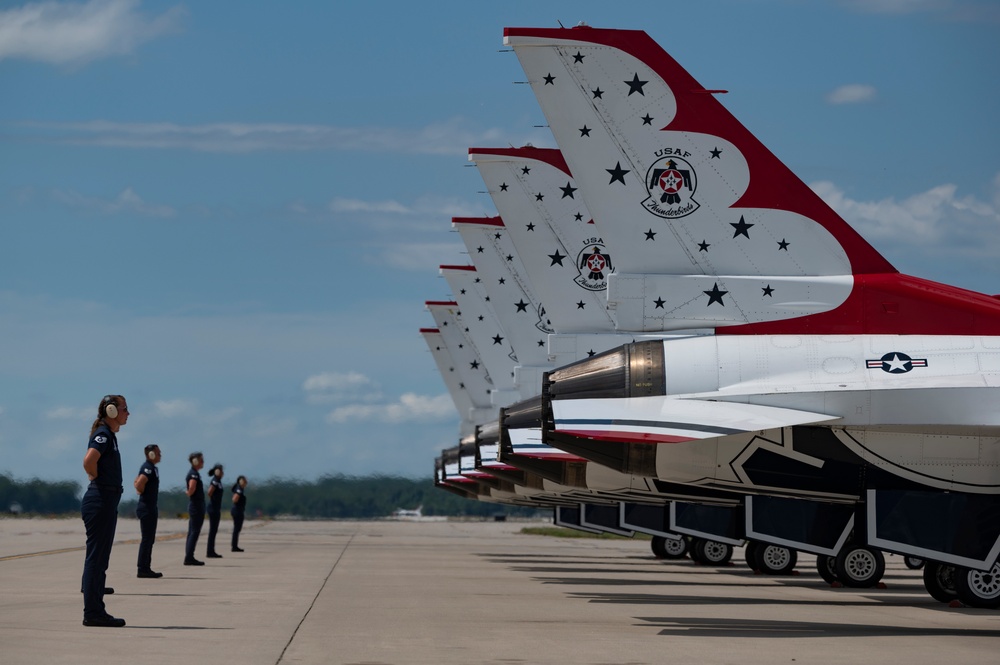 Thunderbirds prepare to take flight
