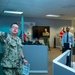 Eamon Spiegel, acting director, resource management division/acting comptroller, Bureau of Naval Personnel,  visits Navy Recruiting Command Headquartered