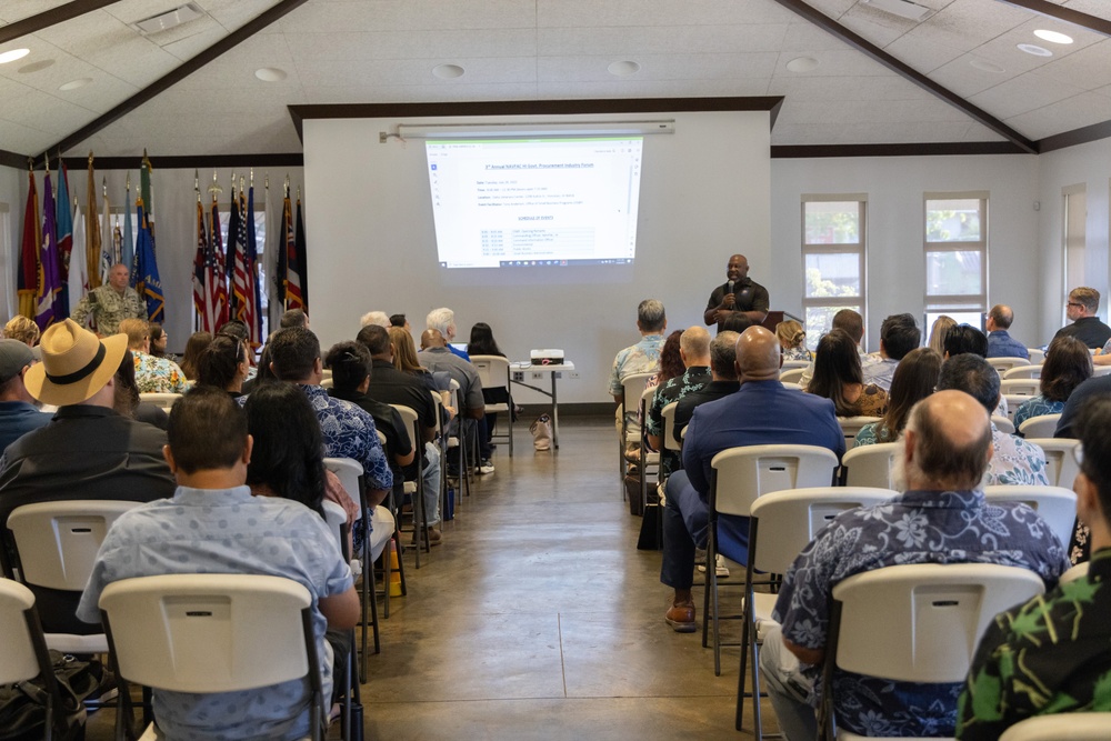 NAVFAC Hawaii hosts annual Government Procurement Industry Forum