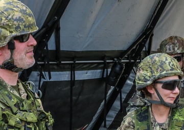 U.S. Army Reserve, U.S. Army National Guard, Canadian Armed Forces Senior Leaders visit Caribbean Thunder 2025