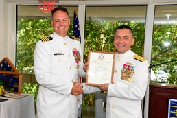 Honoring a Navy Leader's 28 Years of Service