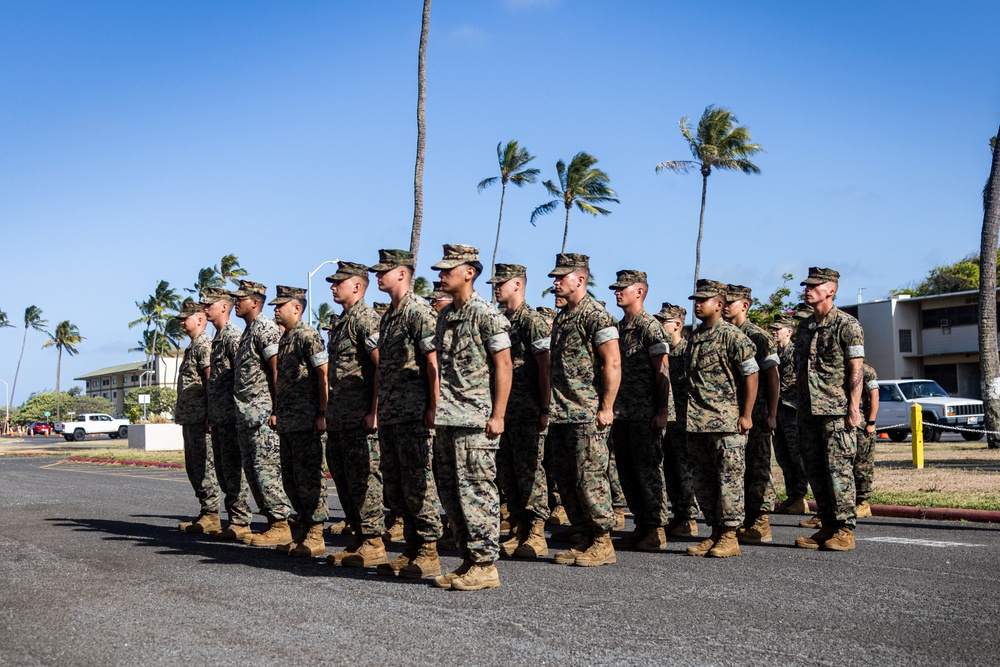 3d MLG Marines receive awards for supporting 3d MLR