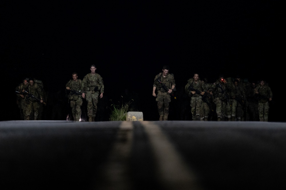 12 Mile Ruck March | 7th Regiment, Advanced Camp, CST 2025