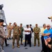 U.S. Naval War College students and faculty visit USS Arlington