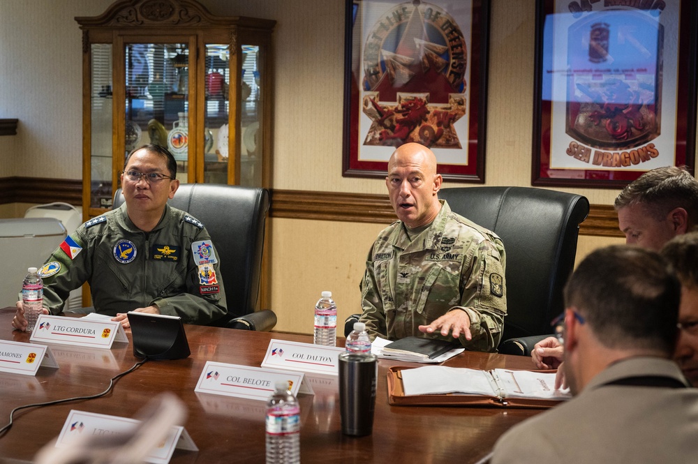 94th AAMDC and Pacific IAMD Center Host Strategic Engagement with Philippine Air Force