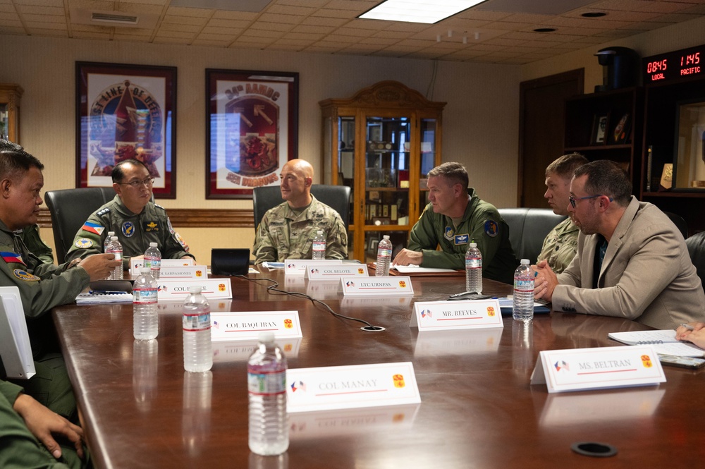 94th AAMDC and Pacific IAMD Center Host Strategic Engagement with Philippine Air Force