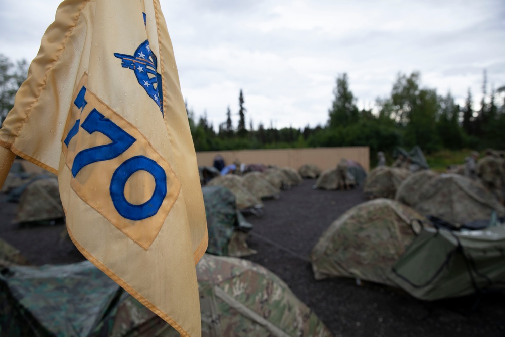 Joint effort between Marines and 770th, 771st Field Feeding Teams