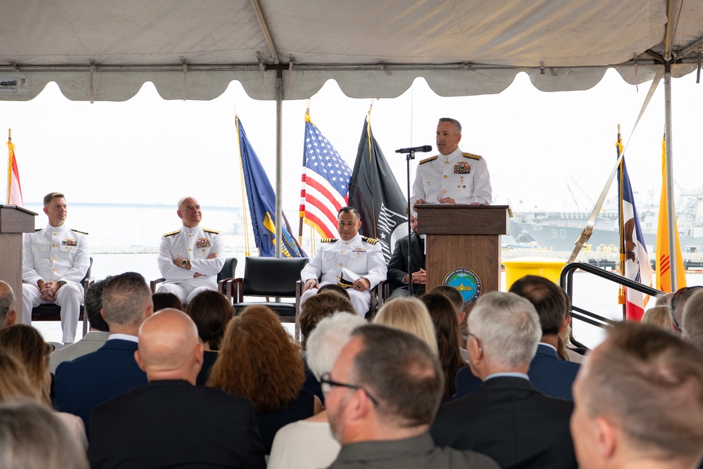 Change of Office and Retirement Ceremony for Rear Adm. Ted LeClair