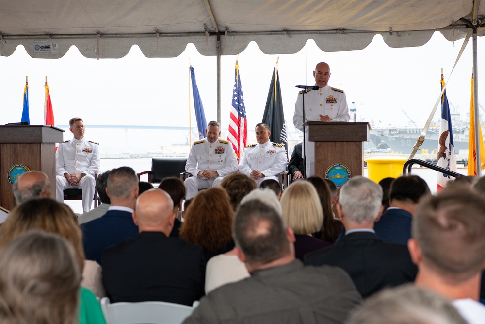 Change of Office and Retirement Ceremony for Rear Adm. Ted LeClair