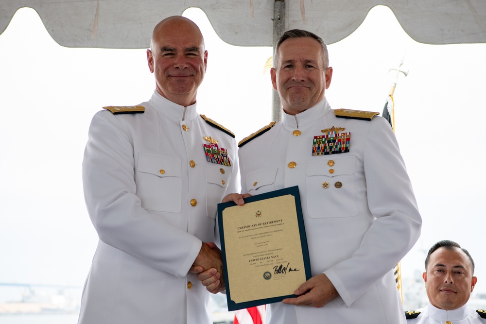 Change of Office and Retirement Ceremony for Rear Adm. Ted LeClair