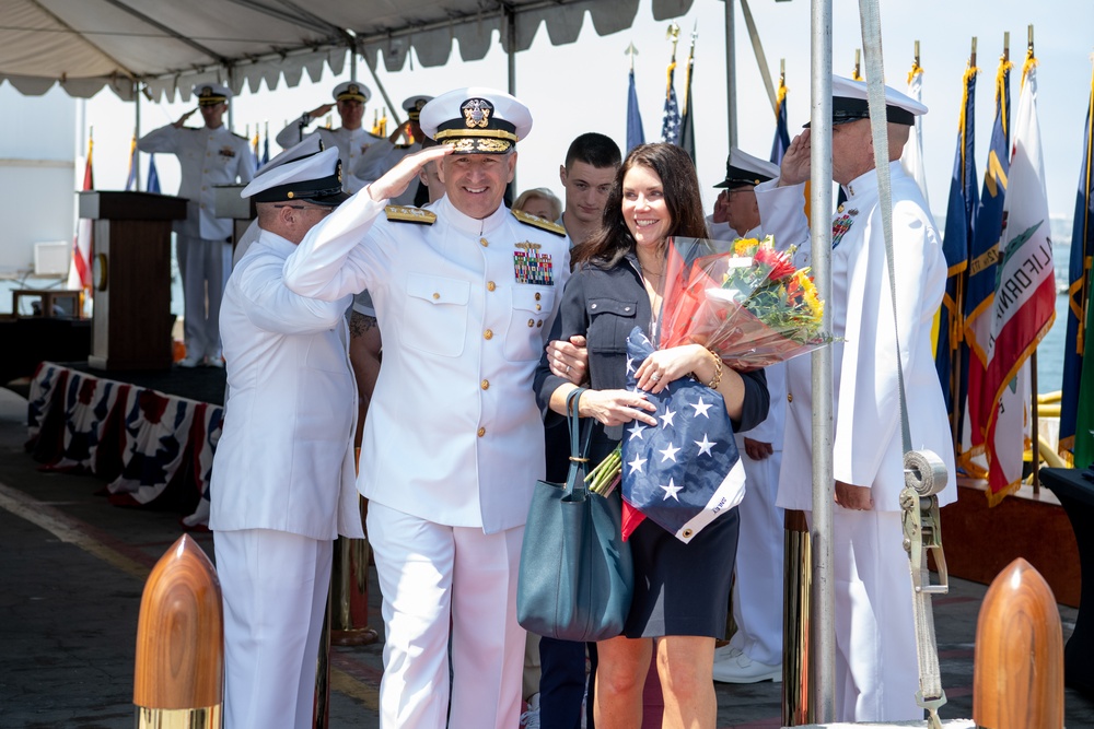 Change of Office and Retirement Ceremony for Rear Adm. Ted LeClair